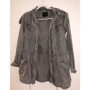 ARITZIA OVERSIZED GREY JACKET